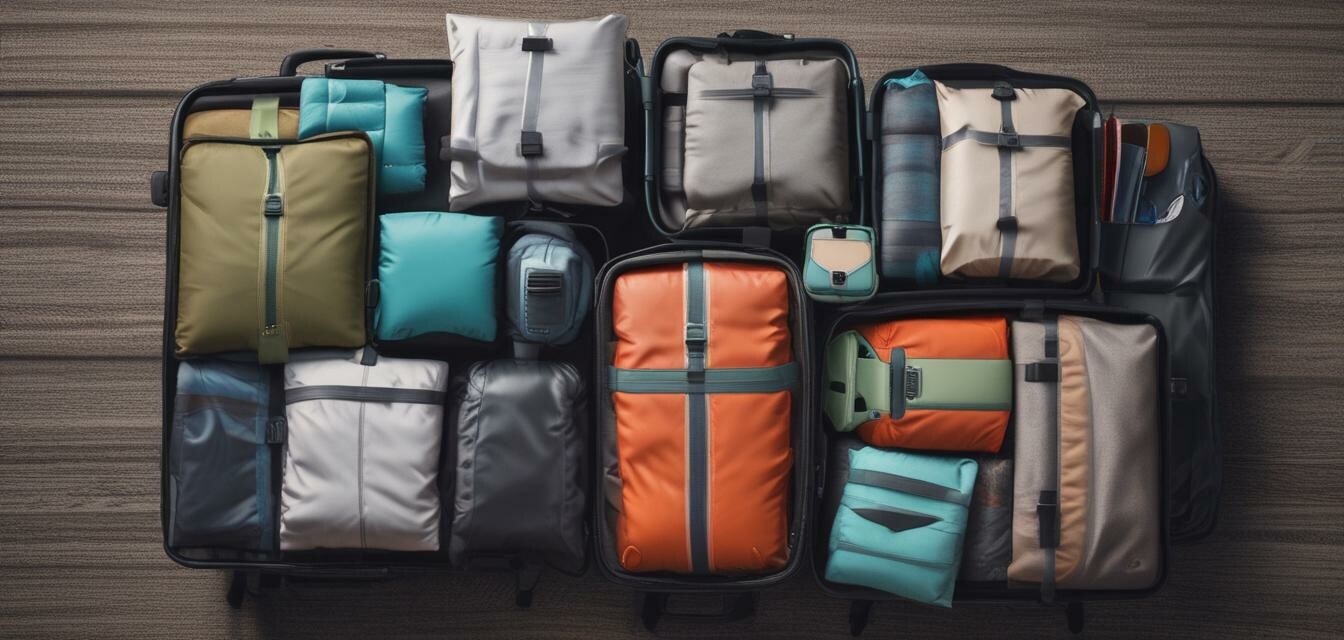 Colorful packing cubes